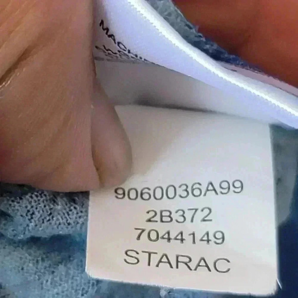 Live And Let Live Boho Blue Mandala A Line Round Neck Blouse Top Size La… - Picture 8 of 11